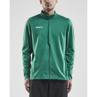 Craft Sport-Trainingsjacke Squad - ohne Seitentaschen, bequeme und funktionell - grün Herren